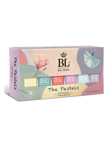 Комплект 6 броя лакове за нокти BEL LONDON The Pastels