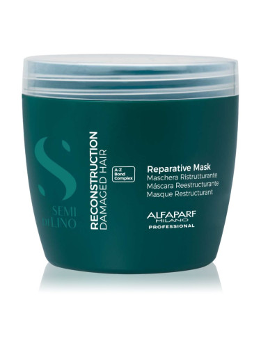Alfaparf Milano Semi di Lino Reconstruction Reparative възстановяваща маска за увредена коса 500 мл.