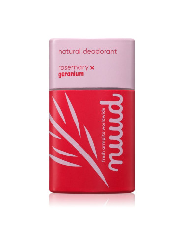 nuud Botanical Scents Rosemary x Geranium дезодорант натурално 45 гр.