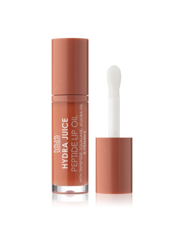 MUA Makeup Academy Hydra Juice Peptide Lip Oil масло от нар цвят Heartfelt Hun 7 мл.