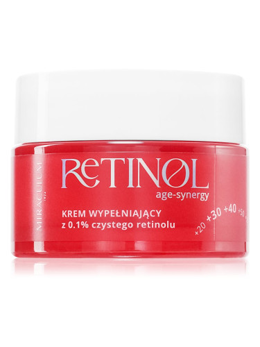 Miraculum AGE-SYNERGY RETINOL 0.1% активен нощен крем за редукция на пигментни петна с ретинол 50 мл.