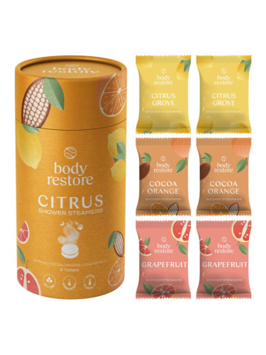 Body Restore Citrus Shower Steamers таблетки за душ 6 бр.