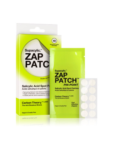 Carbon Theory Zap Patch Pin Point лепенки за проблемна кожа против акне 40 бр.
