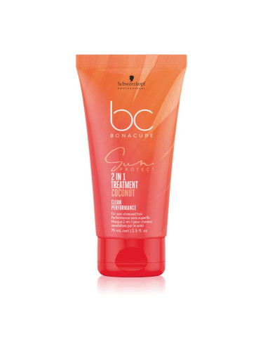 Schwarzkopf Professional BC Bonacure Sun Protect 2-IN-1 Treatment регенерираща процедура 2 в 1 75 мл.