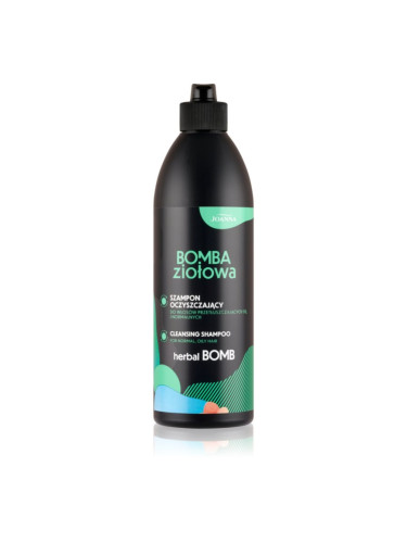 Joanna Herbal Bomb Cleansing Shampoo дълбоко почистващ шампоан за мазна коса и мазен скалп 500 мл.