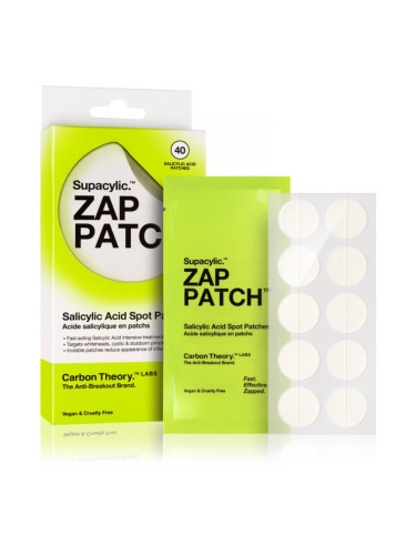 Carbon Theory Zap Patch лепенки за проблемна кожа против акне 40 бр.