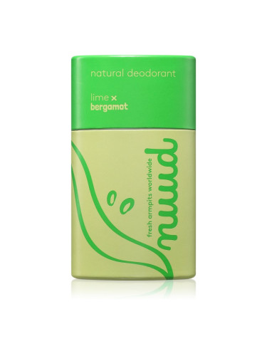 nuud Botanical Scents Lime x Bergamot дезодорант натурално 45 гр.