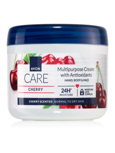 Avon Care Cherry мултифункционален крем за лице, ръце и тяло 400 мл.