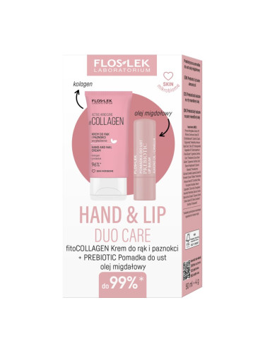 FlosLek Laboratorium Set Hand & Lip подаръчен комплект