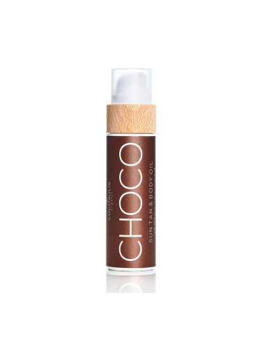 Масло за бърз и наситен тен CHOCO COCOSOLIS Suntan & Body Oil