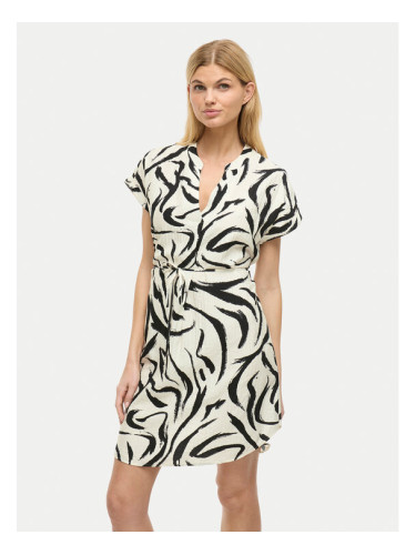 Vila Ежедневна рокля Clo 14101673 Бежов Regular Fit