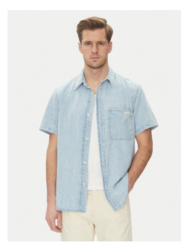 Calvin Klein Jeans дънкова риза J30J327180 Син Regular Fit