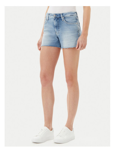 Calvin Klein Jeans Дънкови шорти J20J225158 Син Slim Fit