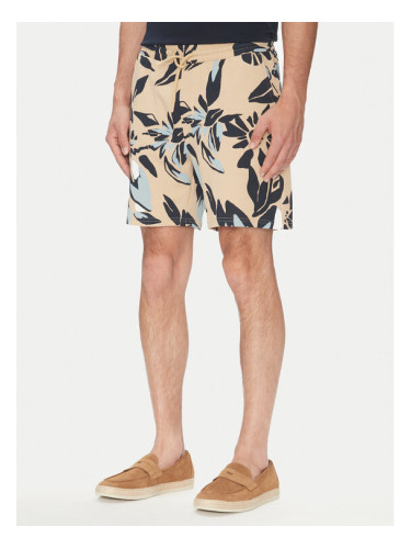 Only & Sons Шорти от плат Piero 22034086 Бежов Relaxed Fit