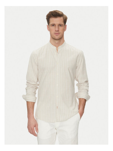 JOOP! Jeans Риза 15 JJSH-63Hedde 30045982 Бежов Regular Fit