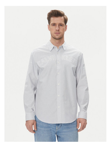 Calvin Klein Jeans Риза LV04RB119G Син Regular Fit