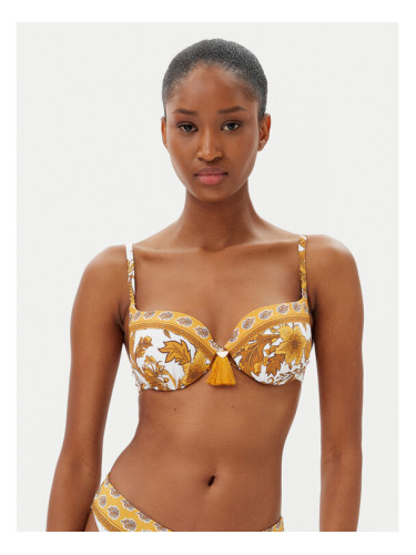 Selmark Горнище на бански BM217 Жълт