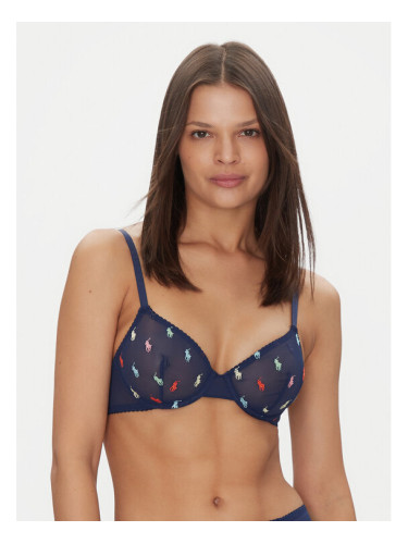 Polo Ralph Lauren Сутиен с банели 4P0210 Тъмносин