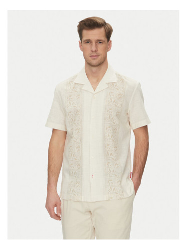 JOOP! Jeans Риза 15 JJSH-105Hanes 30045980 Бежов Casual Fit