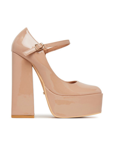 DeeZee Обувки на ток LWLB0328-1 Бежов