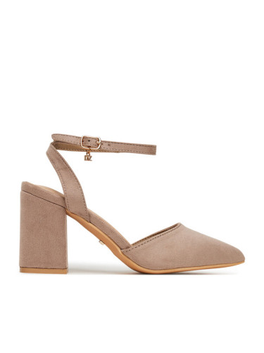 DeeZee Обувки на ток HTA917-2A Бежов