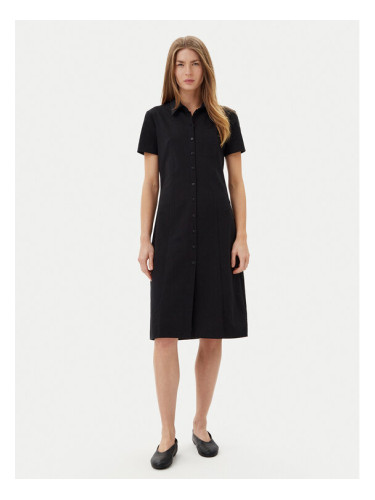 Calvin Klein Jeans Рокля тип риза J20J225299 Черен Regular Fit