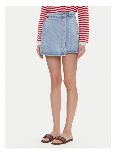 Pepe Jeans Пола-шорти PL801187 Син Regular Fit