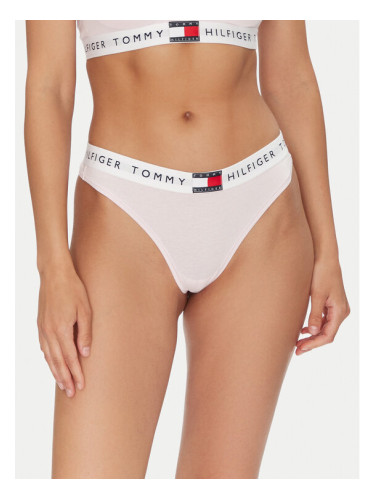 Tommy Hilfiger Бикини тип прашка UW0UW06039 Розов