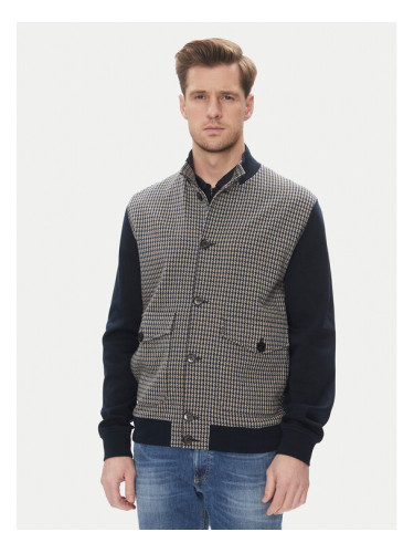 Bugatti Суитшърт 8750 75173C Тъмносин Regular Fit