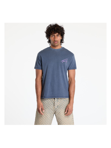 Тениска Tommy Jeans Relaxed Faded Graphic Tee Blue L