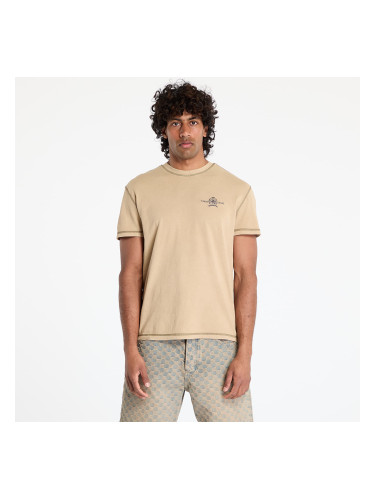 Тениска Tommy Jeans Regular Small Tonal Tee Beige L