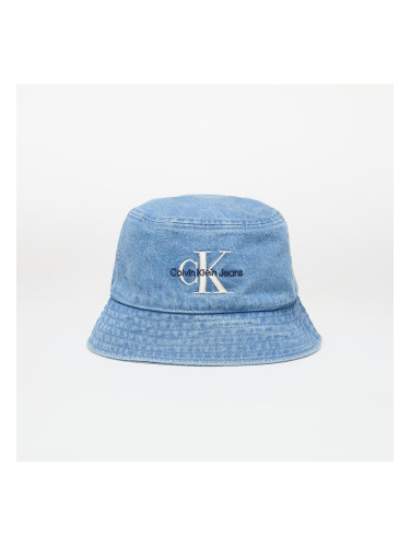 Шапка Calvin Klein Jeans Mono Logo Denim Bucket Hat Blue Universal