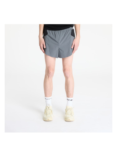Къси панталони Reebok Run Shorts Grey 3/ Washed Black XL