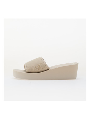 Сникърси Calvin Klein Jeans Beach Wedge Slide Ca Beige EUR 38