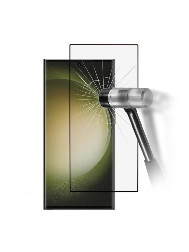 Стъклен протектор DeTech, за Samsung Galaxy S25 Ultra, 3D Full glue, 0.3mm, Черен - 52758