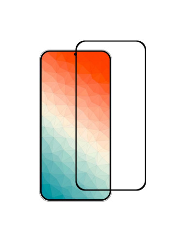 Стъклен протектор DeTech, за Samsung Galaxy S25 Plus, 3D Full glue, 0.3mm, Черен - 52757