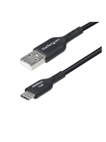 USB Cable Startech USB2AC1MNC Черен 1 m