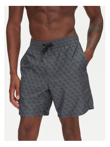 Guess Плувни шорти F5GT00 WG2D2 Черен Regular Fit