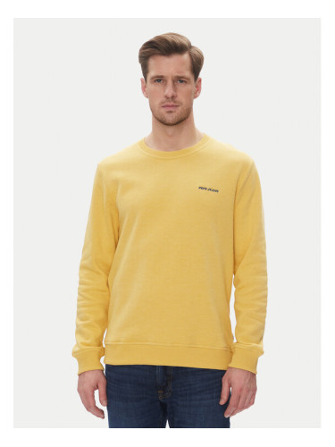 Pepe Jeans Суитшърт Damian PM582754 Жълт Regular Fit