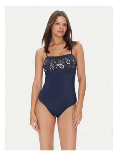 Selmark Бански костюм BN258 Тъмносин