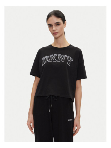 DKNY Sport Тишърт DP5T1223 Черен Regular Fit