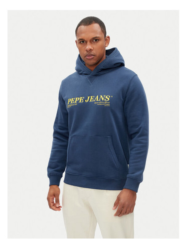 Pepe Jeans Суитшърт Dylan PM582755 Син Regular Fit