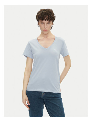 Pepe Jeans Тишърт Macy PL506051 Син Regular Fit