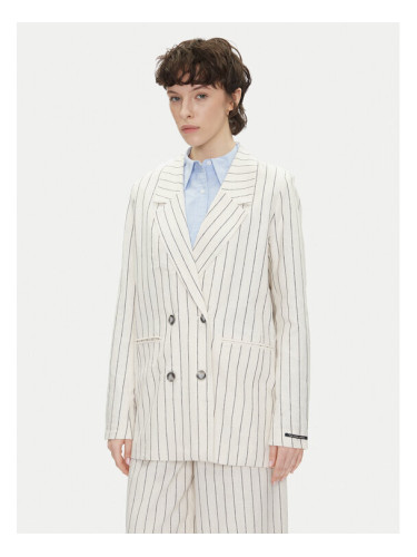 Pepe Jeans Сако Hannah PL402589 Екрю Loose Fit