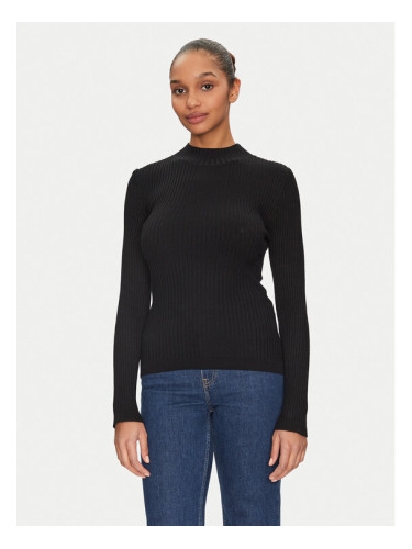Morgan Пуловер 251-MLACY Черен Slim Fit