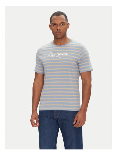 Pepe Jeans Тишърт PM509407 Син Regular Fit