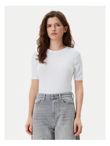 Gap Тишърт 679172-01 Бял Stretch Fit