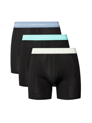 Calvin Klein Underwear Комплект 3 чифта боксерки 000NB1770A Черен