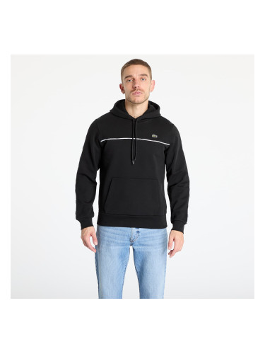 Суитшърт LACOSTE Non Brushed Fleece Black M