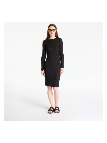 Облекло Urban Classics Ladies Rib Dress Black M
